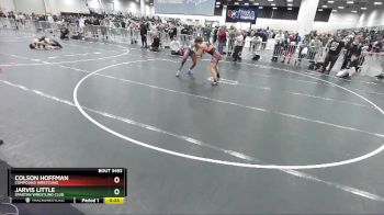 132 lbs Cons. Round 10 - Colson Hoffman, Compound Wrestling vs Jarvis Little, Spartan Wrestling Club