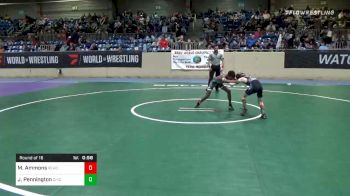 67 lbs Prelims - Marvel Ammons, Ready RP Nationals vs Joseph Pennington, Chickasha Wrestling