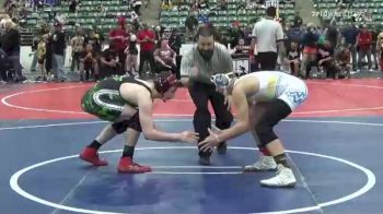 144 lbs Quarterfinal - Ty Milligan, Legacy Nevada vs Seth Jacobson, Triple Threat Wrestling