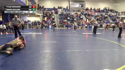 139 lbs Consy 6 - Tyler Dekraker, Lake Highland Prep-FL vs Drake McClure, Bentworth