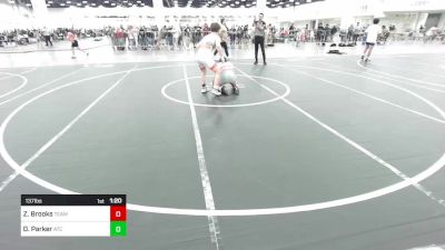 137 lbs Round Of 32 - Zadyn Brooks, Team Grand Valley Elite vs Dylan Parker, Atc