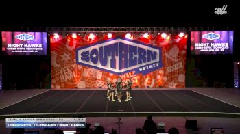 Cheer-riffic Techniques - Night Hawks [2026 L4 Senior Open Coed - D2 Day 2] 2026 Southern Nationals by Cheer Power