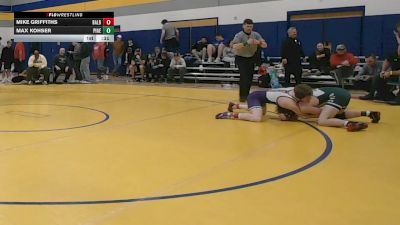 139 lbs Consy 1 - Mike Griffiths, Baldwin vs Max Kohser, Pine-Richland