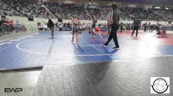 92 lbs Round Of 16 - Alexi Welch, Putnam City vs Brea George, Mustang Middle School