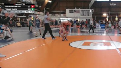 160 lbs Consi Of 8 #1 - Anthony Decapio, Pit Crew Wc vs Trace Taber, Journeymen WC