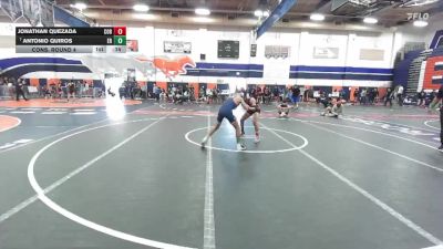 106 lbs Cons. Round 4 - Jonathan Quezada, Corona vs Antonio Quiros, Eleanor Roosevelt
