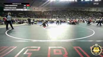 B6A-165 lbs Cons. Semi - Josh Henderson, Union vs Matthew Mann, Broken Arrow
