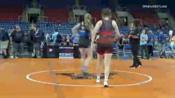 122 lbs Consi Of 32 #1 - Meara Hayes, New Jersey vs Kristen Allsup, Tennessee