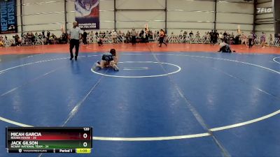 120 lbs Rd# 6- 9:00am Saturday Final Pool - Jack Gilson, NCWAY National Team vs Micah Garcia, Rough House