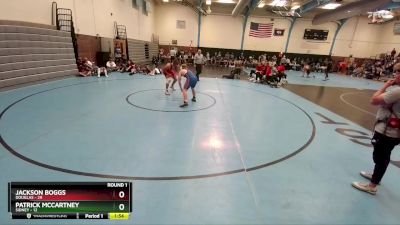 190 lbs Round 1 (10 Team) - Jackson Boggs, Douglas vs Patrick McCartney, Sidney