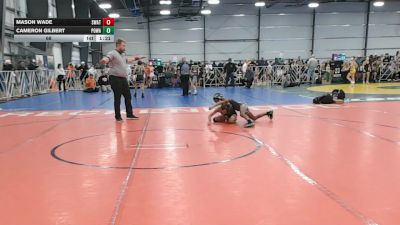 68 lbs Round 3 - 12:30pm Saturday - Cameron Gilbert, POWA vs Mason Wade, Michigan S.W.A.T