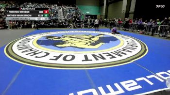 138 lbs Champ. Round 2 - Mathew Markstrom, Kelso vs Preston Stevens, Shasta