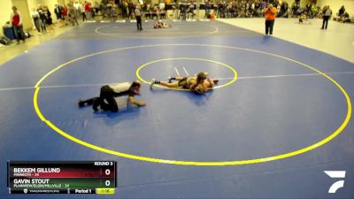 90 lbs Round 3 - Gavin Stout, Plainview/Elgin/Millville vs Bekkem Gillund, Minneota