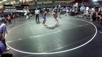 160 lbs Cons. Round 2 - Walker Jacob, Neligh Oakdale vs Brelan Vaughn, Dirty Eagles Wrestling Club