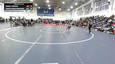 113 lbs Semifinal - Angel Stimson, East Lyme/Norwich Tech vs Jessus Gomez Hernandez, Platt