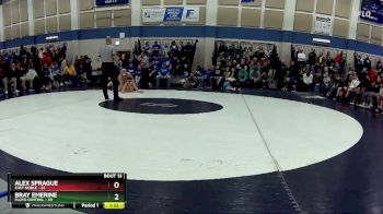 175 lbs Quarters & Wb (16 Team) - Bray Emerine, Floyd Central vs Alex Sprague, East Noble