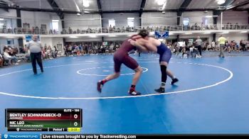 184 lbs Quarterfinal - Nic Leo, Minnesota State Mankato vs Bentley Schwanebeck-Ostermann, Augsburg