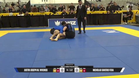 Nicholas Saverio Fera vs Justin Joseph M. Viveiros 2025 World IBJJF Jiu-Jitsu No-Gi Championship