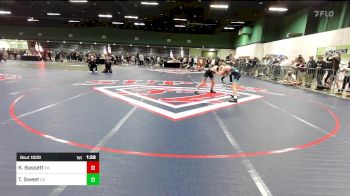 106 lbs Round Of 128 - Keegan Bassett, PA vs Tyler Sweet, CA