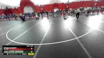 77 lbs Quarterfinal - Alex Luepke-Kroening, Slinger Red Rhinos Wrestling Club vs Ethan Schmitt, De Pere