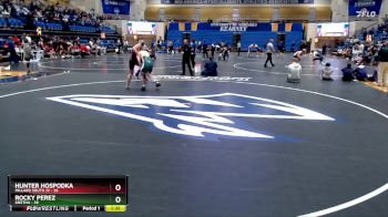 150 lbs Round 5 - Hunter Hospodka, Millard South JV vs Rocky Perez, Gretna