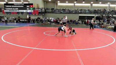 138 lbs Round Of 16 - Trevin Guardarrama, Bristol Eastern vs Hassan Allami, Hall