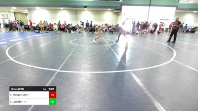 126 lbs Round Of 128 - Isaiah McDaniel, CT vs Luke Jordan, PA