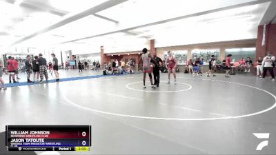 160 lbs Cons. Semi - William Johnson, Richmond Wrestling Club vs Jason Tatoute, Virginia Team Predator Wrestling Club