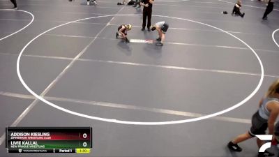 Semifinal - Livie Kallal, New Prague Wrestling vs Addison Kiesling, Zimmerman Wrestling Club