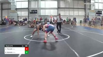 152 lbs Round Of 16 - Zane Pannell, Riverbend vs Dylan Schultz, Osseo MN