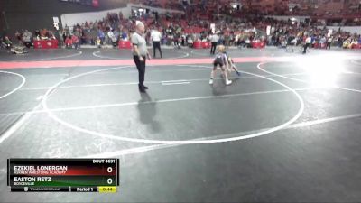 95 lbs Cons. Round 5 - Easton Retz, Boyceville vs Ezekiel Lonergan, Askren Wrestling Academy