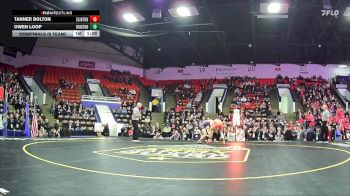 150 lbs Semifinals (8 Team) - Owen Loop, Hudson Area HS vs Tanner Bolton, Clinton HS