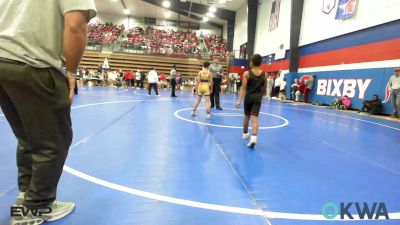 73 lbs Round Of 16 - Anders Gilbreath, Vian Wrestling Club vs Demitri Strange, Woodland Wrestling Club