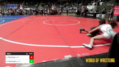 65 lbs Quarterfinal - Julie Fleming, Mat Assassins vs Harper Wimmers, Pursuit