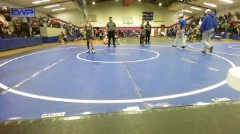 70 lbs Final - Carlos Cabrera, Warner Eagles Youth Wrestling vs Michael Reese, Keystone Wrestling Club