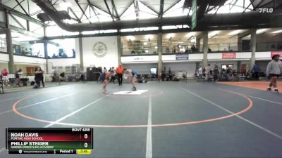 129-137 lbs Cons. Round 2 - Noah Davis, Pontiac High School vs Phillip Steiger, Askren Wrestling Academy