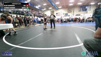 Quarterfinal - Elan Garrison, Coweta Tiger Wrestling vs Corbin Farrier, Black Fox Wrestling Club