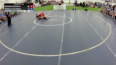 125 lbs Kenadee McDowell, Missouri vs Isobella Villarreal, Iowa