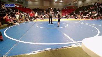 51 lbs Rr Rnd 3 - Eva Galindo, Unattached vs Nevalee Petty, Skiatook Bulldog Wrestling