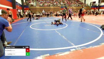 73 lbs Quarterfinal - Riot Smith, Buck Pride Wrestling vs Lincoln Laskey, Raw Wrestling Club