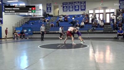 149 lbs Cons. Semi - Nate Wood, Cornell College vs Thomas Freking, ISU Wrestling Club