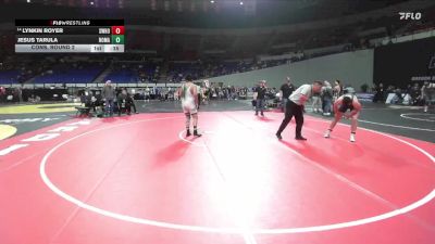 4A Boys 215 lbs Cons. Round 2 - Lynkin Royer, Sweet Home Boys vs Jesus Tarula, North Marion Boys