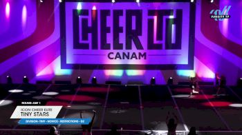 Icon Cheer Elite - Tiny Stars [2025 L1 Tiny - Novice - Restrictions - D2 Day 1] 2025 CANAM Grand Nationals