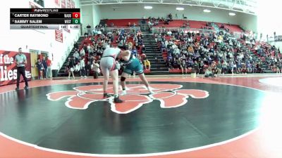 215 lbs Quarterfinal - Carter Raymond, Wadsworth vs Sammy Salem, Westlake