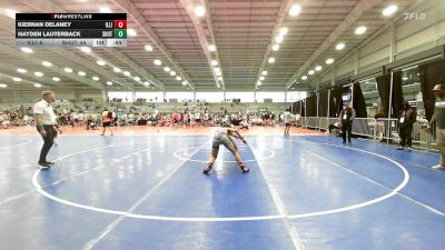 127 lbs Round Of 16 - Kiernan Delaney, Illinois Menace vs Hayden Lauterback, TSB