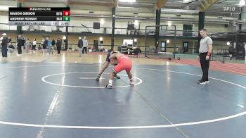 141 lbs Consi Of 8 #1 - Mason Gibson, Rutgers vs Andrew Roman, Nassau