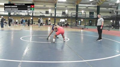 141 lbs Consi Of 8 #1 - Mason Gibson, Rutgers vs Andrew Roman, Nassau