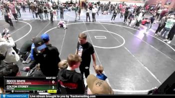 113 lbs Quarterfinal - Rocco White, Coeur D`Alene High School vs Colton Storey, Kellogg