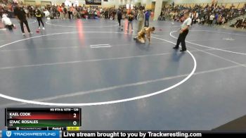 126 lbs Cons. Round 2 - Kael Cook, IA vs Izaac Rosales, CA