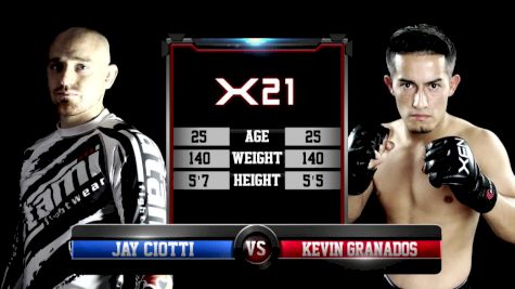 Jay Ciotti vs. Kevin Granados - XFN 21 Replay